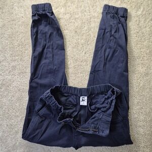 Bear Bottom Pants Mens Medium Jogger Blue Elastic Waist Comfort Casual Preppy